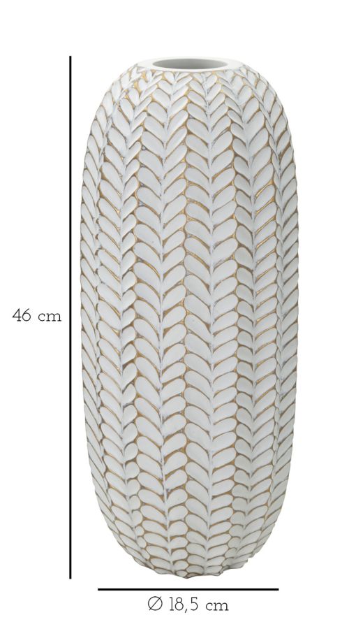 Vaas Resina Leaf Ø 18,5×46 cm