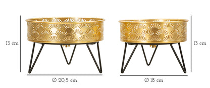Vaashouder Zanny Set 2 Pcs Ø 20,5×13 cm