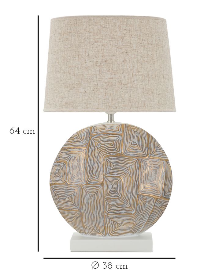 Tafellamp Eclips Ø 38×64 cm