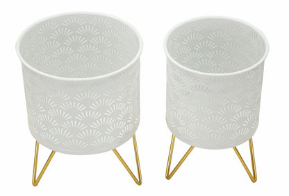 Vaashouder Carly Set 2 Pcs Ø 16×20 cm