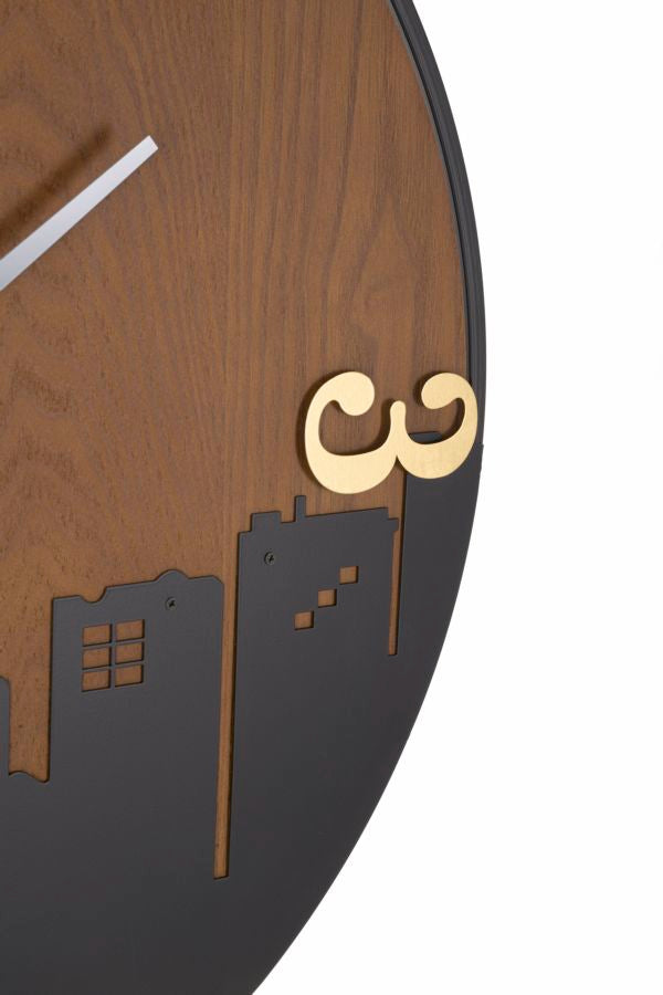Wandklok City Ø 60×2 cm