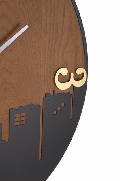 Wandklok City Ø 60×2 cm