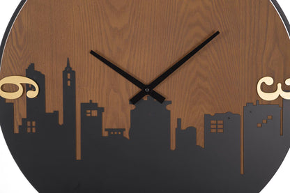 Wandklok City Ø 60×2 cm