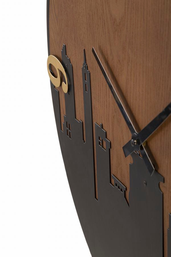 Wandklok City Ø 60×2 cm