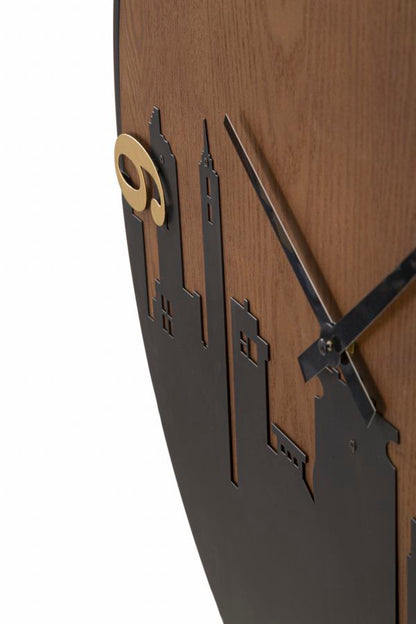 Wandklok City Ø 60×2 cm