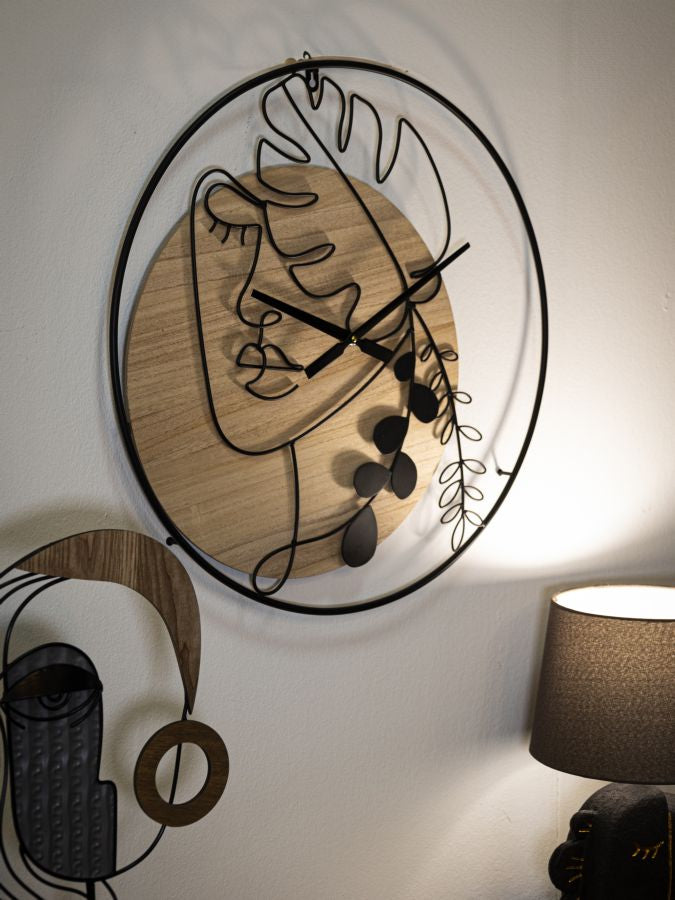 Wandklok Elegant -a- Ø 60×2 cm