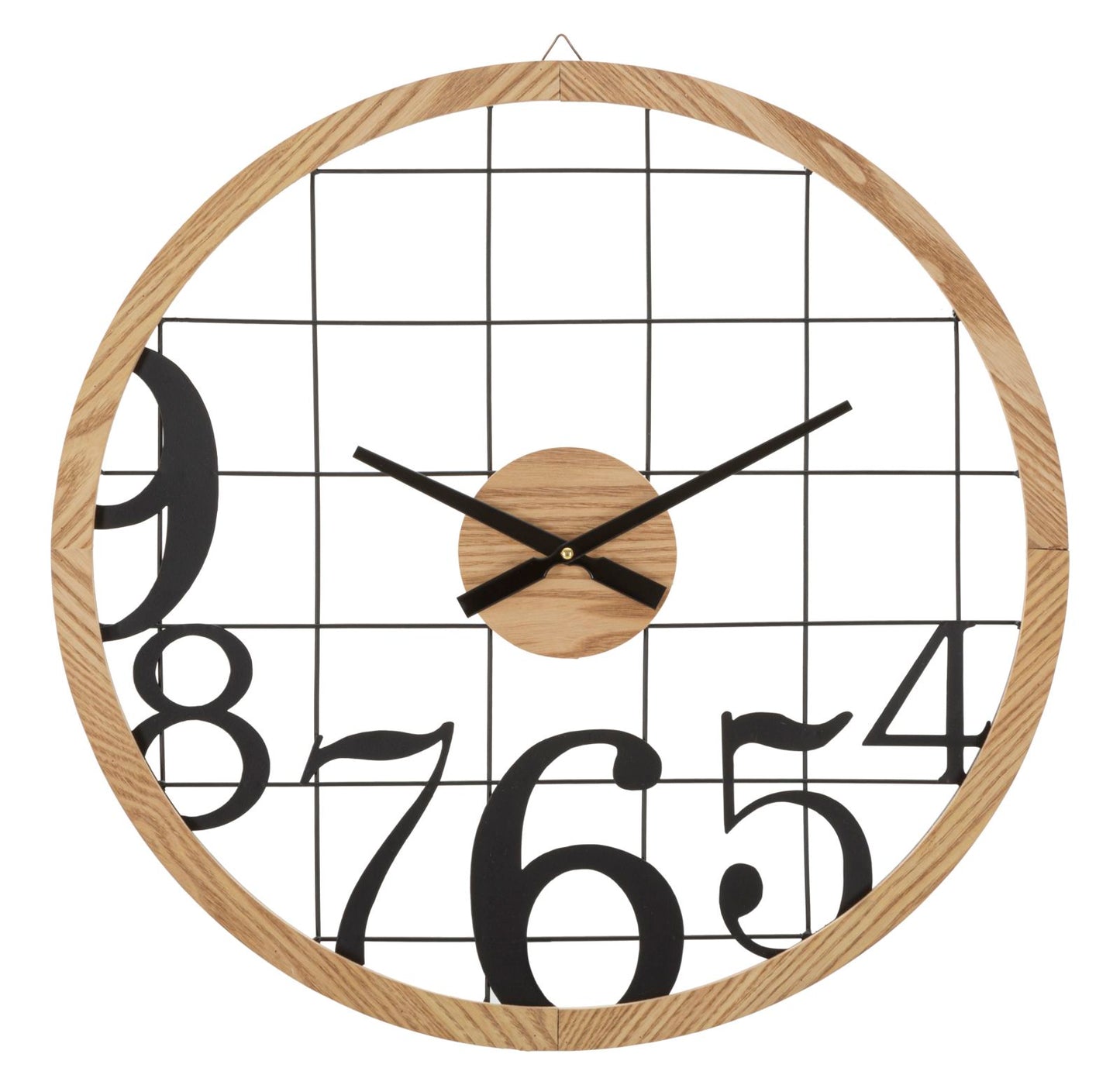 Wandklok Numbers Ø 60×2,5 cm