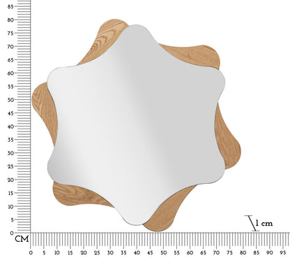 Spiegel Star Ø 80×1 cm
