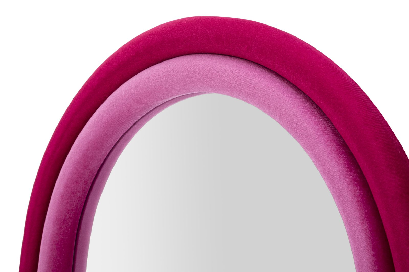 Spiegel Mirroro Cloe Fuxia Velvet 60×4×160 cm