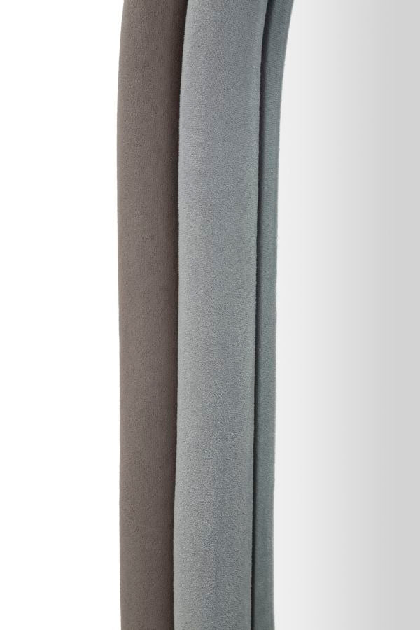 Spiegel Antony Grey Velvet 60×4×90 cm