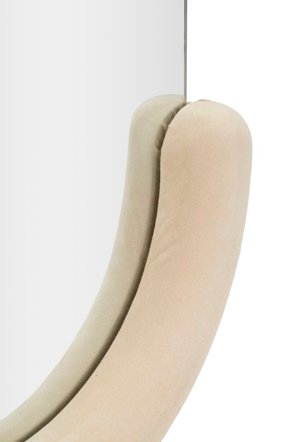 Spiegel Chantal Cream Velvet 60×7×160 cm