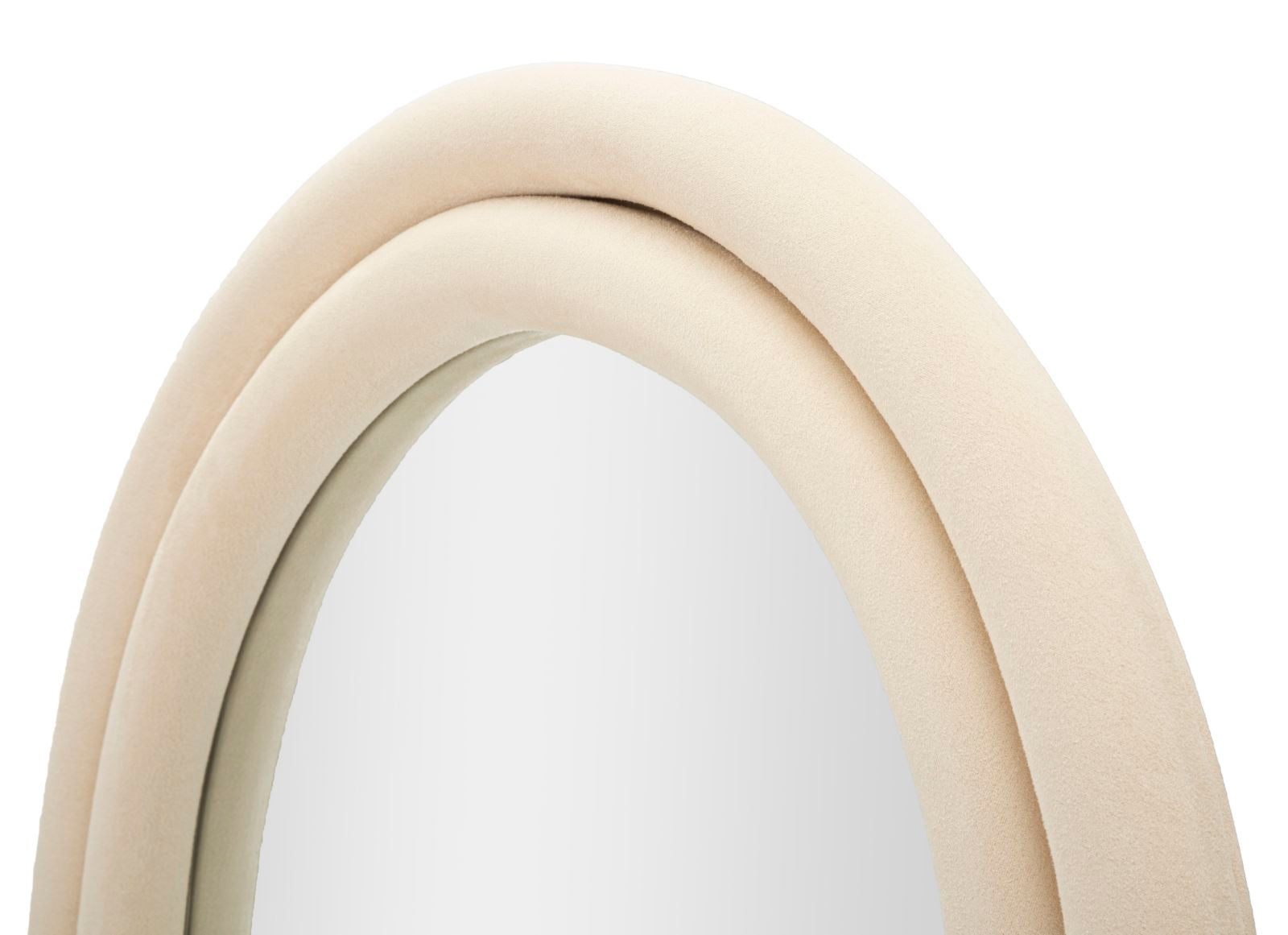Spiegel Cloe Cream Velvet 60×4×160 cm
