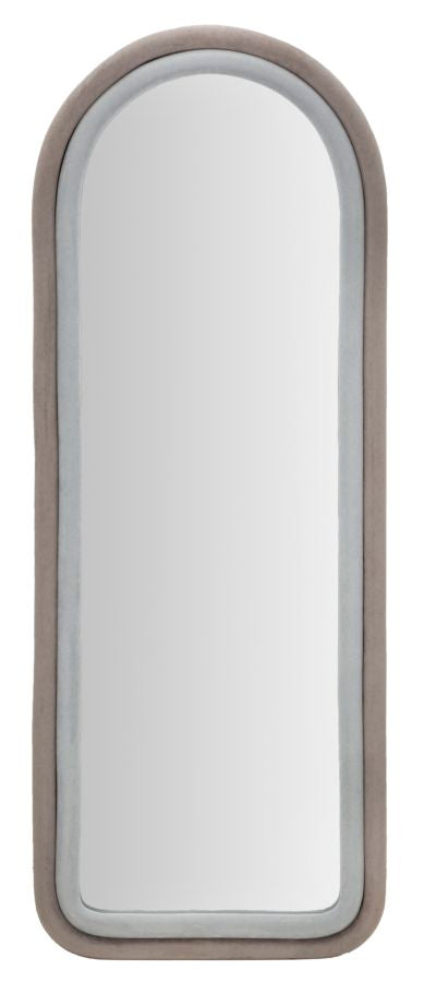 Spiegel Cloe Grey Velvet 60×4×160 cm