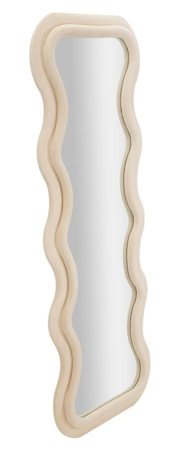 Spiegel Emily Cream Velvet 60×6×160 cm