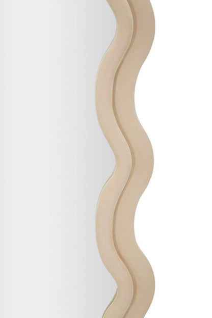 Spiegel Emily Cream Velvet 60×6×160 cm