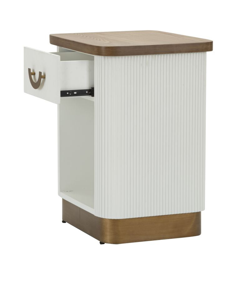 Nachtkastje Bedside Tolosa 48×40×62 cm