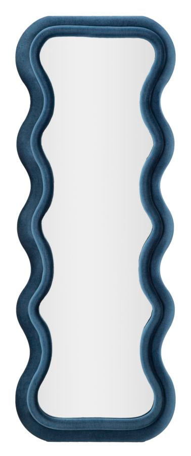 Spiegel Emily Blue Velvet 60×6×160 cm