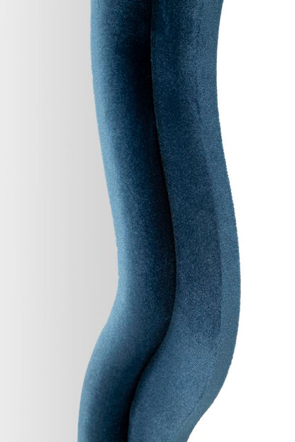 Spiegel Emily Blue Velvet 60×6×160 cm