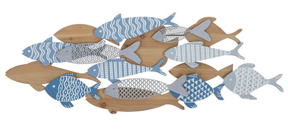 Wandpaneel Fish Sea 91×3×33,5 cm