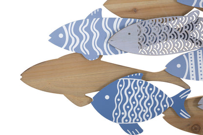 Wandpaneel Fish Sea 91×3×33,5 cm