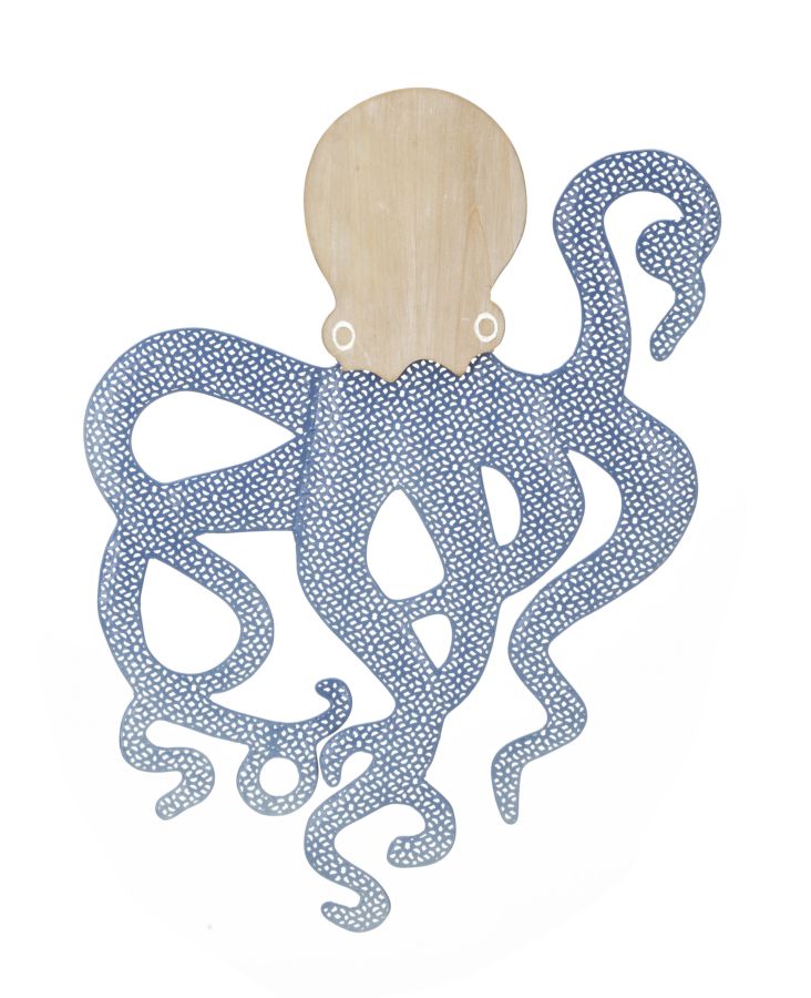 Wandpaneel Octopus 41×1.5×57 cm
