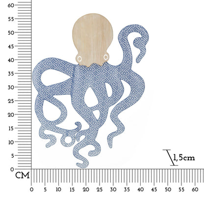 Wandpaneel Octopus 41×1.5×57 cm