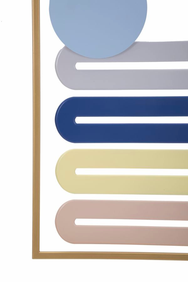 Wanddecoratie Panelcolorful -b- 37,5×2×84 cm