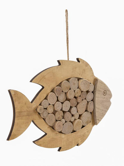 Wanddecoratie Fish Nature To Hang 42,5×2×28,5 cm