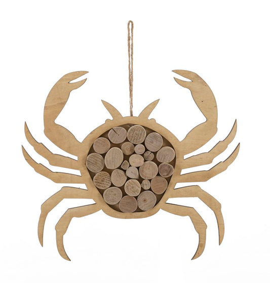 Wanddecoratie Crab Nature To Hang 35×2×31 cm