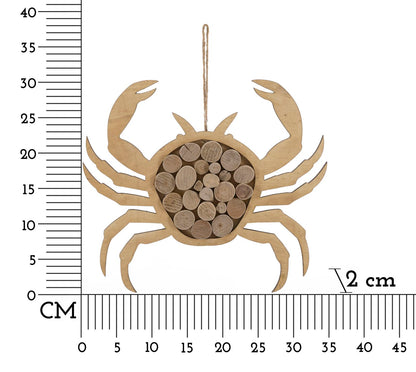 Wanddecoratie Crab Nature To Hang 35×2×31 cm