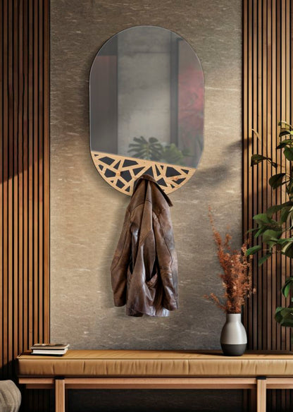 Spiegel C/app-abiti Carv 60×5,3×90 cm