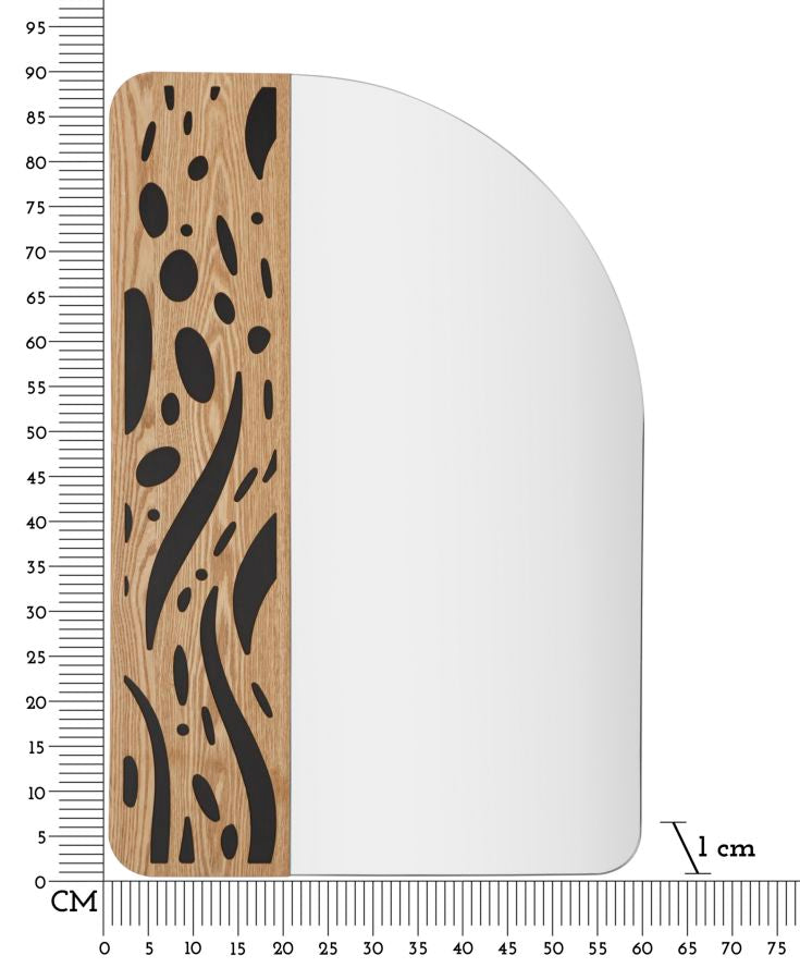 Spiegel Terry 60×1×90 cm