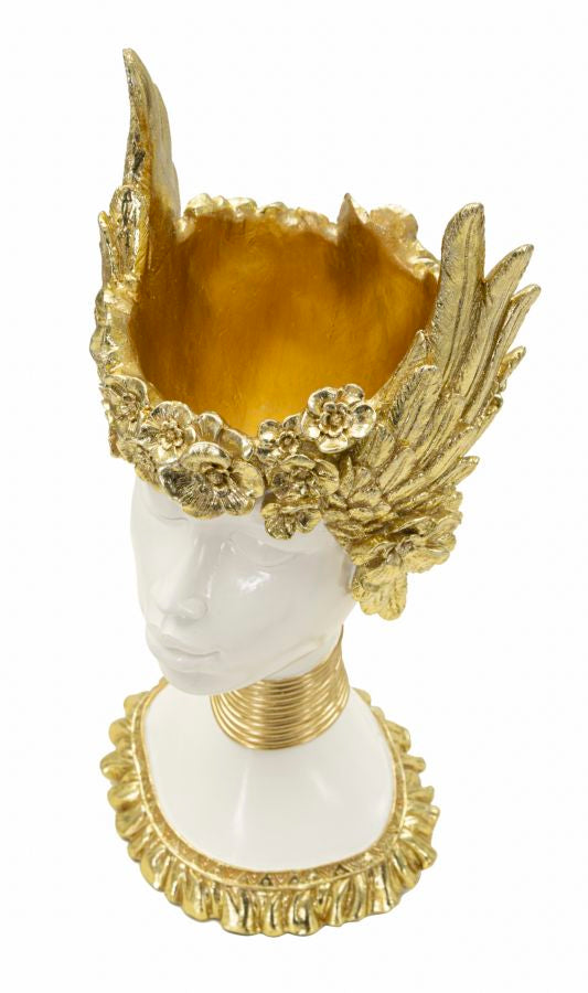 Decoratie Athena Statue 17,5×17×38 cm