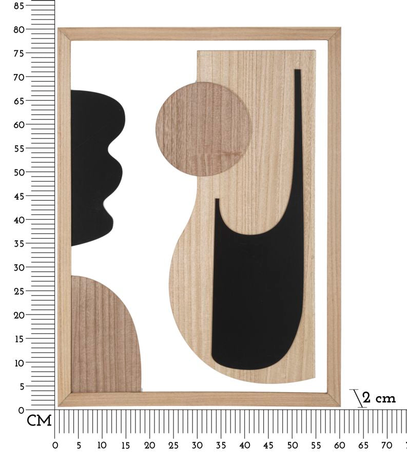 Wandpaneel Astry -b- 60×2×80 cm