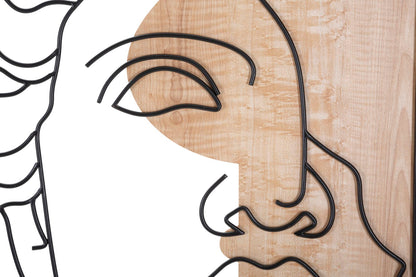 Wandpaneel David -a- 50×2×80 cm