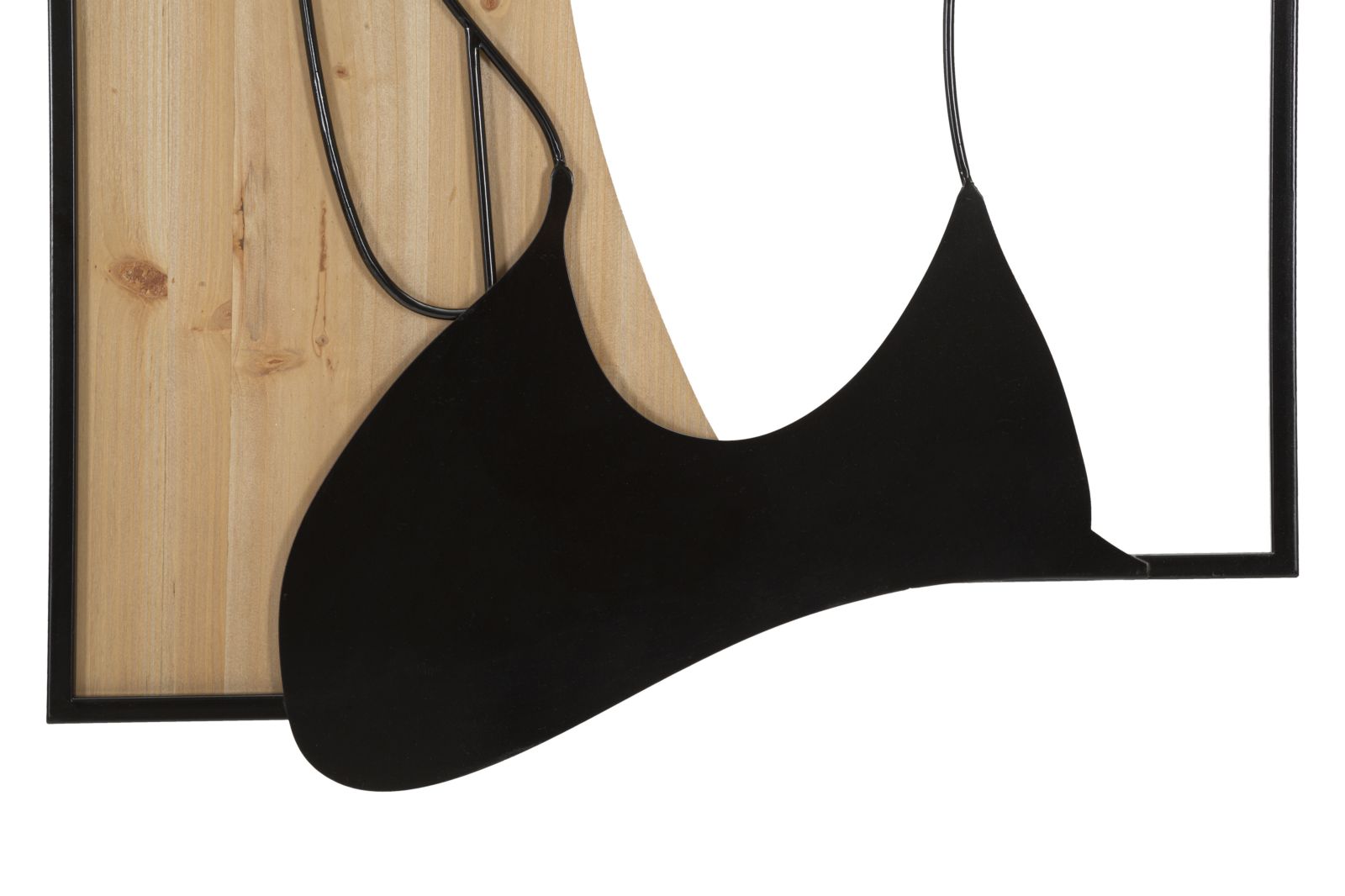 Wandpaneel Beauty Iron & Wood 60x2x90