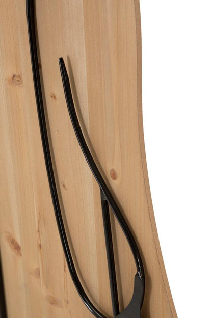 Wandpaneel Beauty Iron & Wood 60x2x90