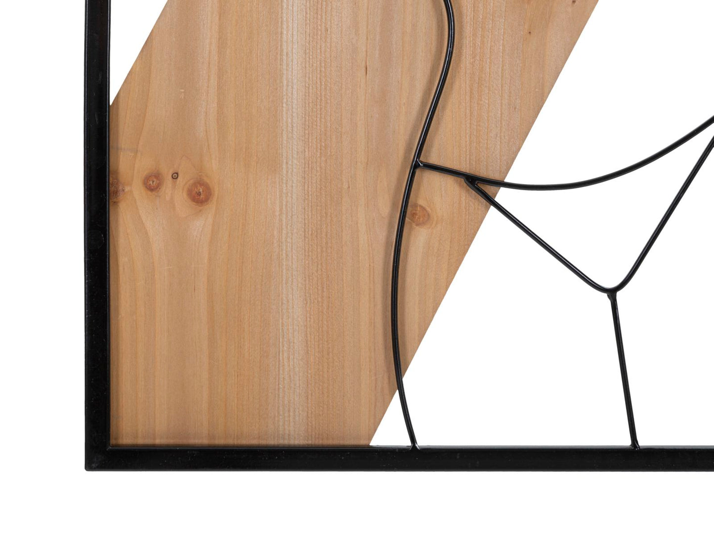 Wandpaneel Strip -a- Iron & Wood 50×2×90 cm