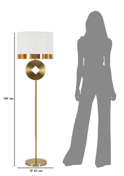 Vloerlamp Coin Ø 40×151 cm