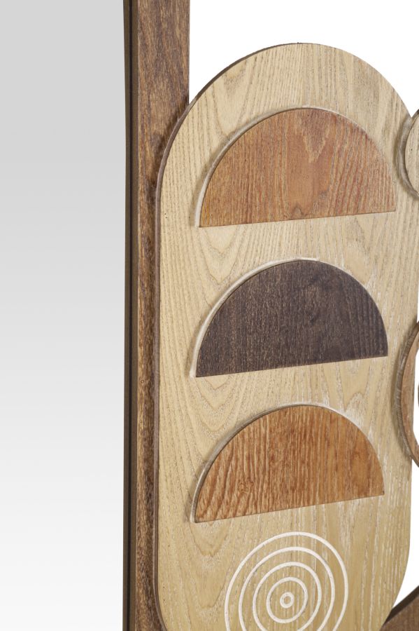 Spiegel Block Ø 80×3 cm