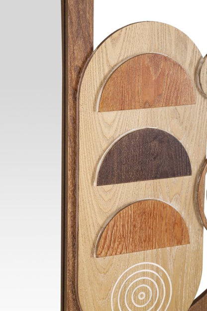 Spiegel Block Ø 80×3 cm