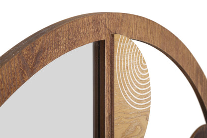 Spiegel Block Ø 80×3 cm