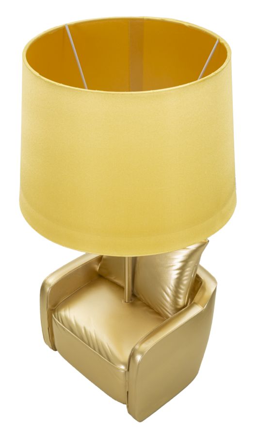 Tafellamp Midcentury Yellow Ø 26×46 cm