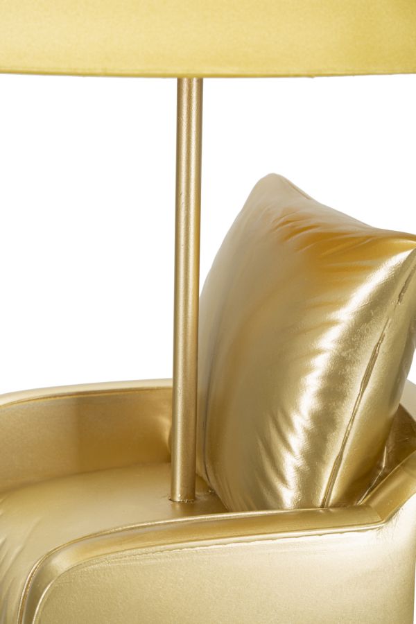 Tafellamp Midcentury Yellow Ø 26×46 cm