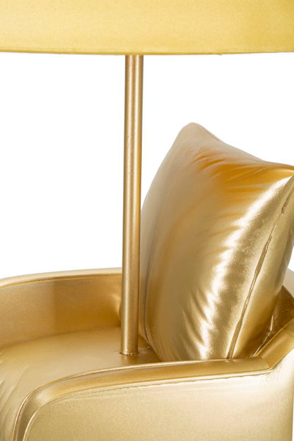 Tafellamp Midcentury Yellow Ø 26×46 cm