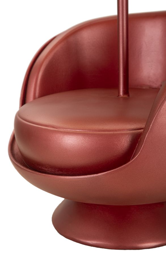 Tafellamp Midcentury Red Ø 26×43 cm