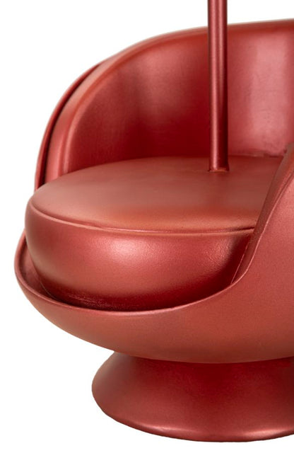 Tafellamp Midcentury Red Ø 26×43 cm
