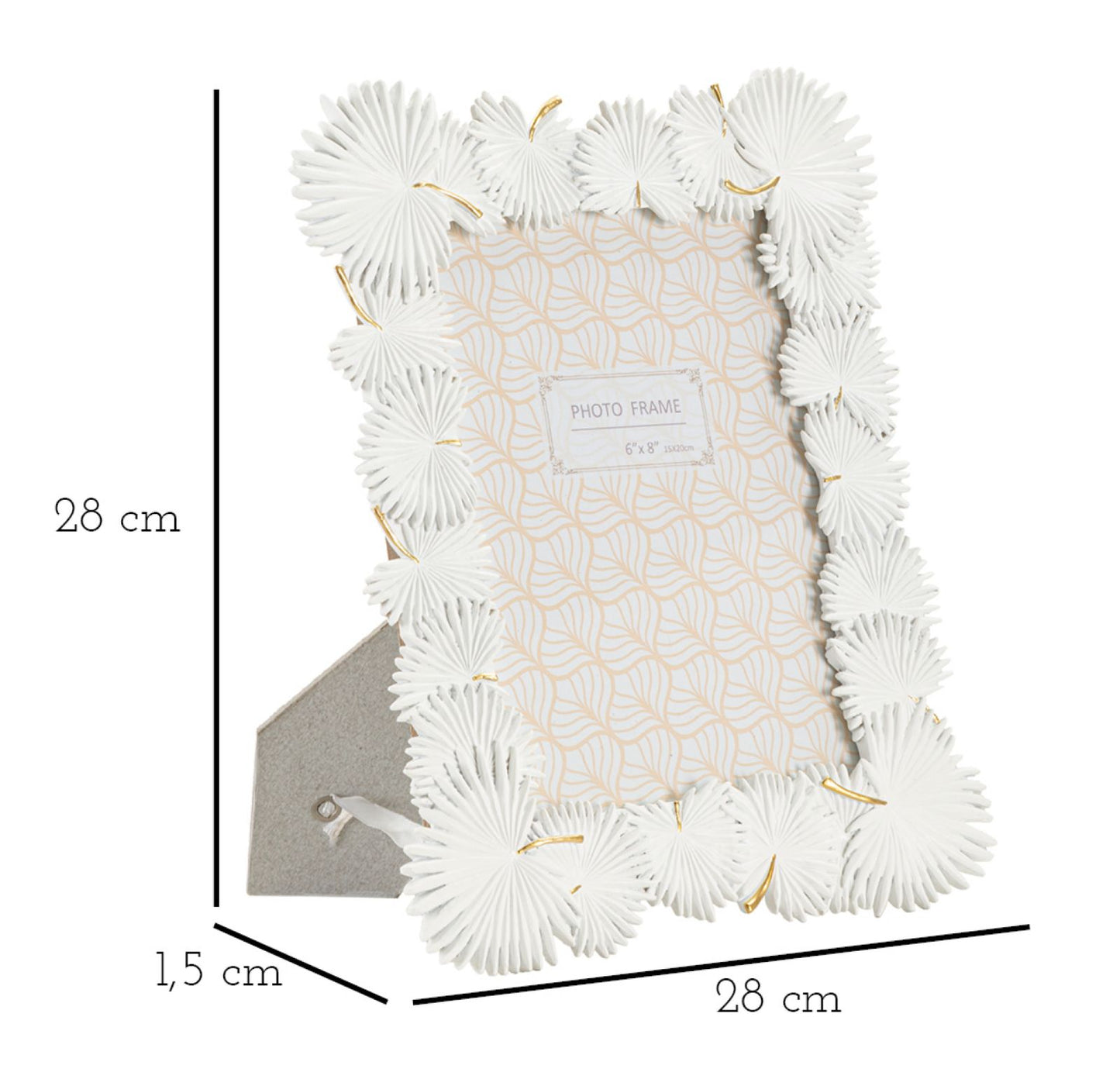 Fotolijst Palm Leaf 22,7×1,5×28 cm