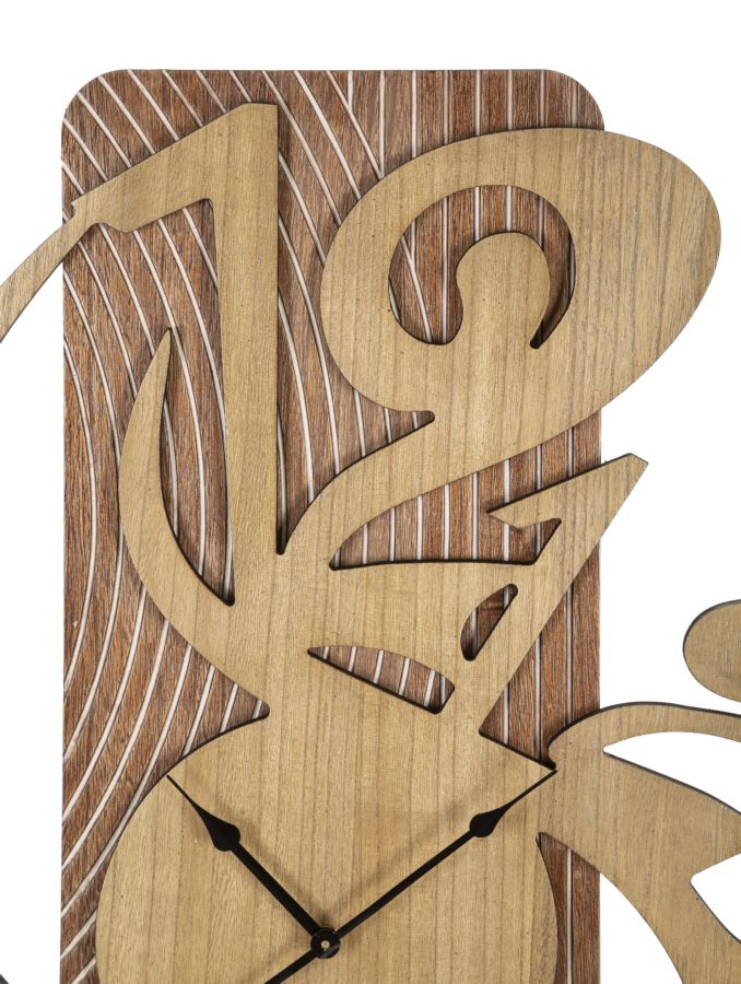 Wandklok Wolly 70×4,4×93 cm