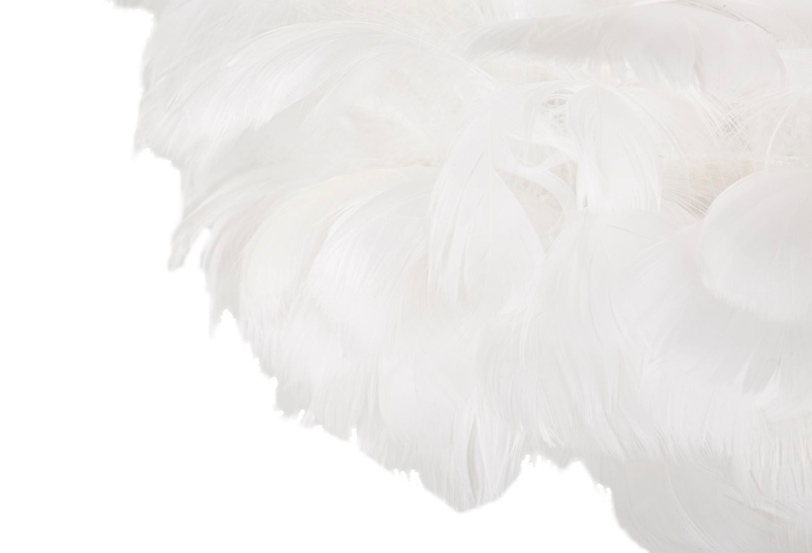 Vloerlamp Feathers Slim White Ø 43×170 cm